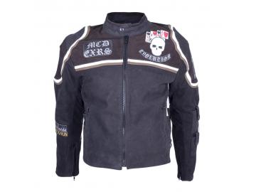 Motorrad Jacke Lederjacke Biker Jacke Micky Rourke Nubuk