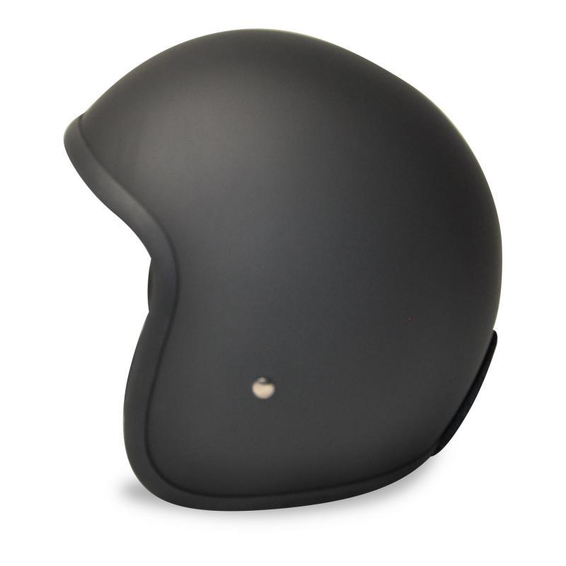 ALPHA SPEEDS Classic Noir Jet Helm Matt Schwarz