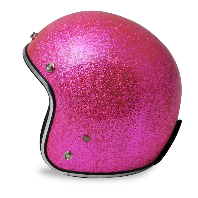 ALPHA SPEEDS ATELIER — Flake Onyx | Jet Helm Metal-Flake Rosa