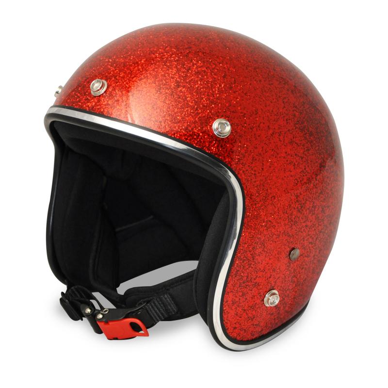 ALPHA SPEEDS ATELIER — Flake Onyx | Jet Helm Metal-Flake Rot