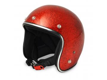 ALPHA SPEEDS ATELIER — Flake Onyx | Jet Helm Metal-Flake Rot